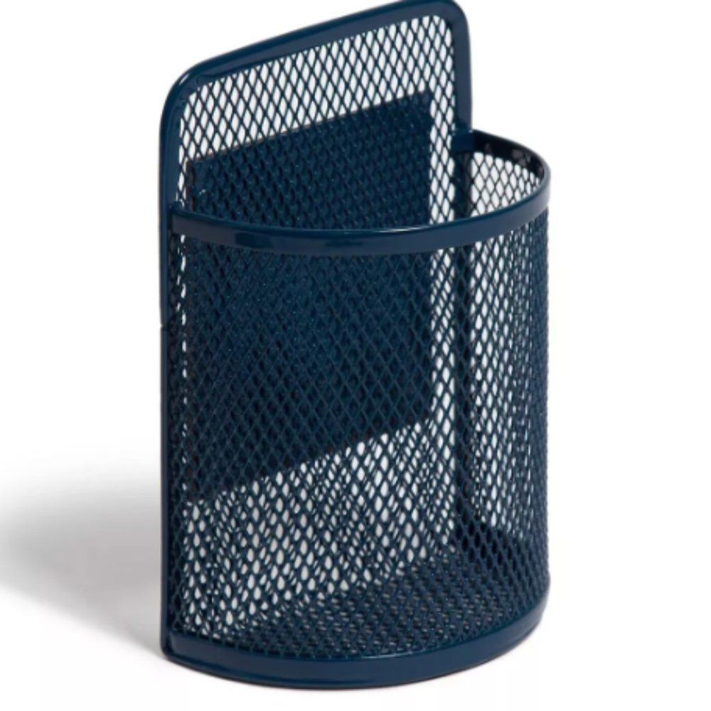 LOCKER STYLE Magnetic Mesh Cup (3.5"L x 2.1"W x 5.1"H) "DARK GRAY"~ NEW!!!